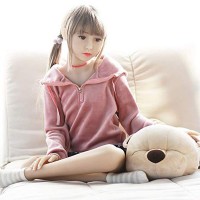 125cm New Small Breast Full Size Silicone Flat Cute Sex Doll Anime Mini Real Love Doll