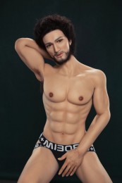160cm Adult male full body Silicone cheap price American Muscle sex doll real hair transplant Sexy love Dolls for Men Women Gays