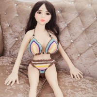 100cm High Quality Life Size non-Inflatable Cute Solid Silicone Sex Doll For Men Masturbators