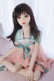 125cm Adult Mini Sex Doll Realistic Custom non-Inflatable rubber vagina pussy Curvy Sex Dolls
