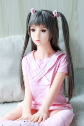 Masturbators Sex mini Dolls Sex-Toys For Men Flat Chest Doll 108cm