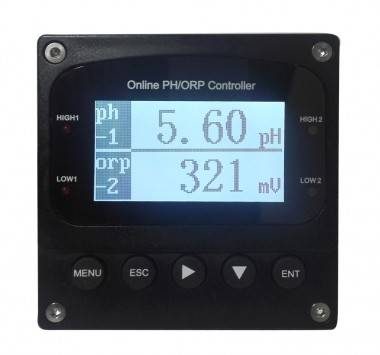 Online double channel PH, ORP, PH/ORP controller （PC-6850)