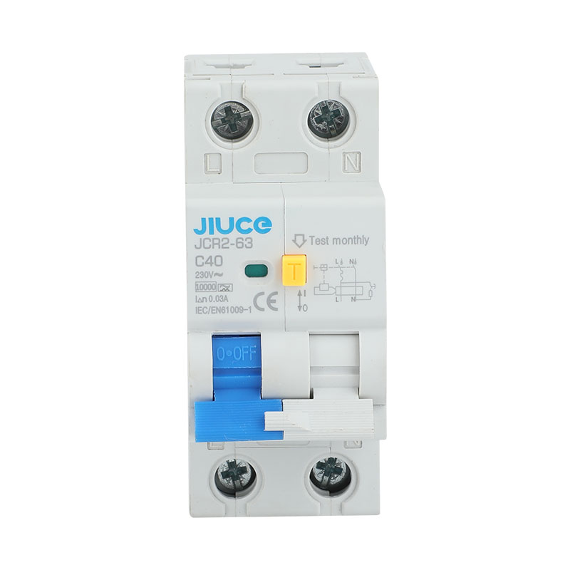 2 Pole RCBO With Switched Live and Neutral 6kA JCR2-63 (1)