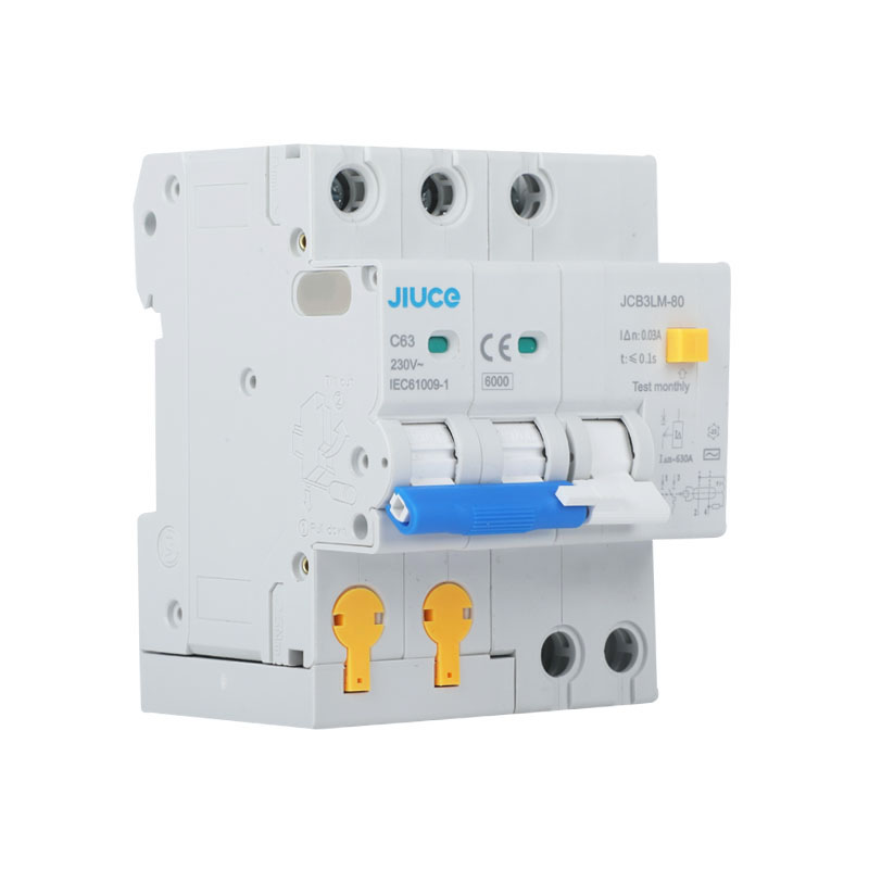 Use JCB3LM-80 ELCB earth leakage circuit breaker to ensure electrical safety