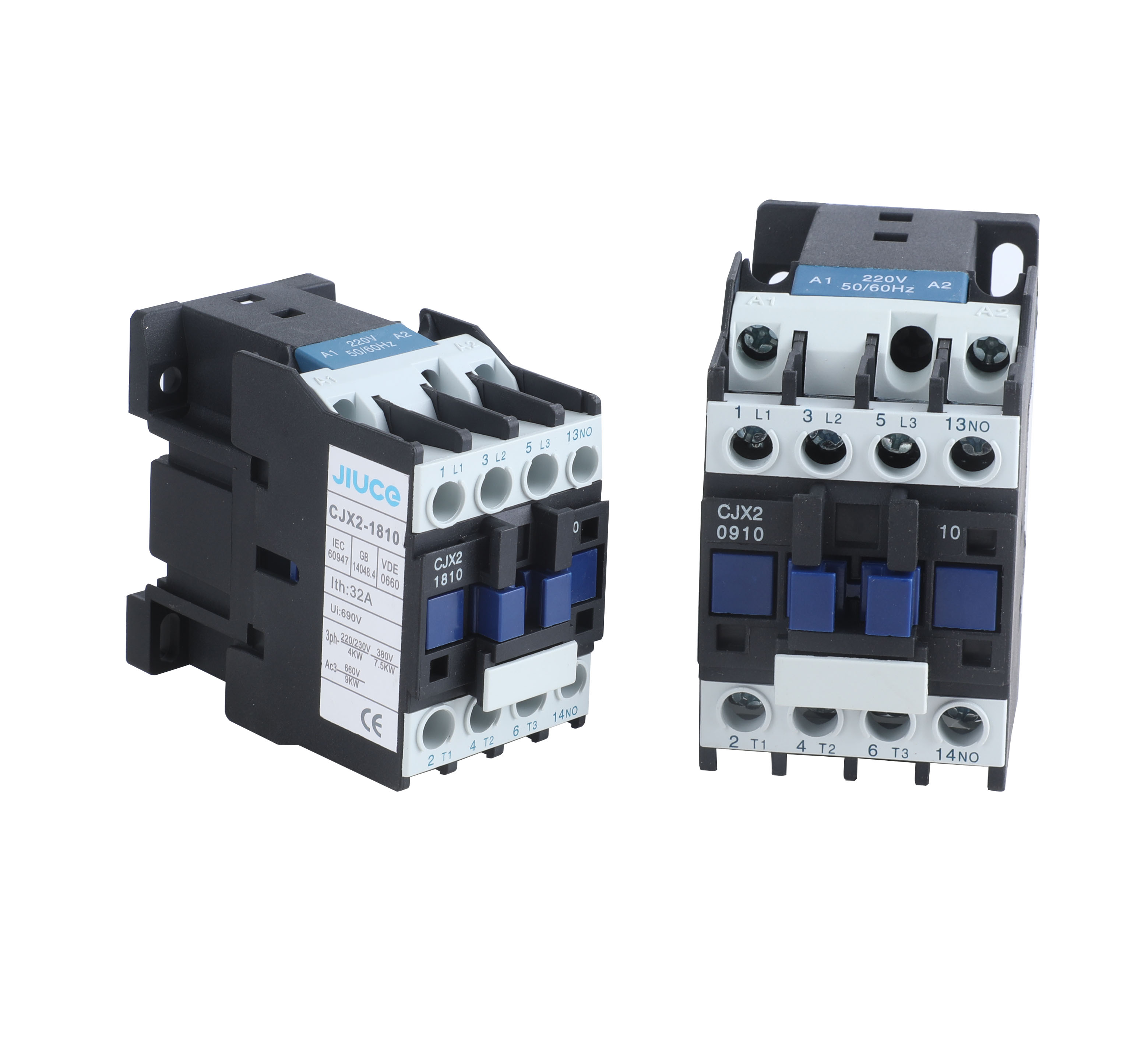 What are the functions of AC contactors?