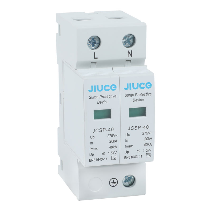 JCSP-40 20/40kA AC ရေလှိုင်းကာကွယ်မှု ကိရိယာ