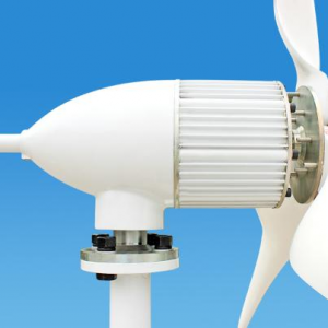 Kontrol kecepatan sistem energi surya bebas tenaga generator angin untuk rumah
