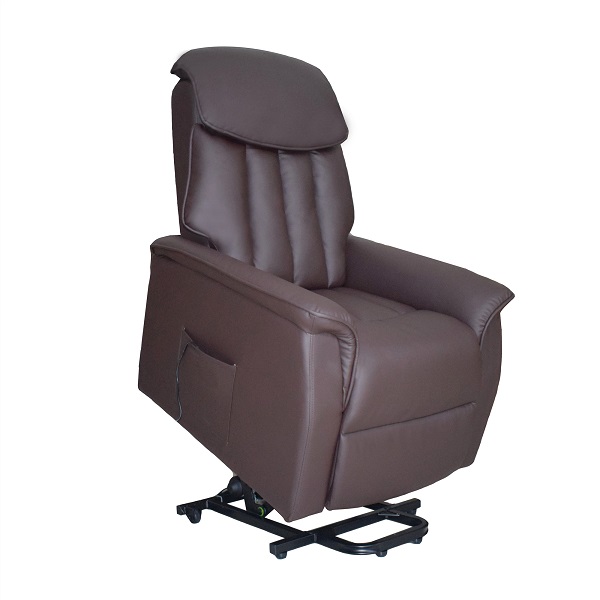 China Grey Leather Electric Recliner Chair –  Lift Recliner Chairs On Sale – JKY