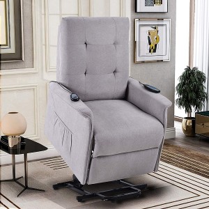 China Brown Recliner Chair Suppliers –  Comfort Leather Power Lift Recliners – JKY