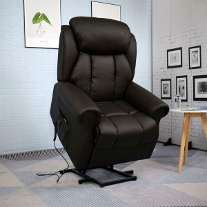 Komfortabli ādas pacelšanas krēsli