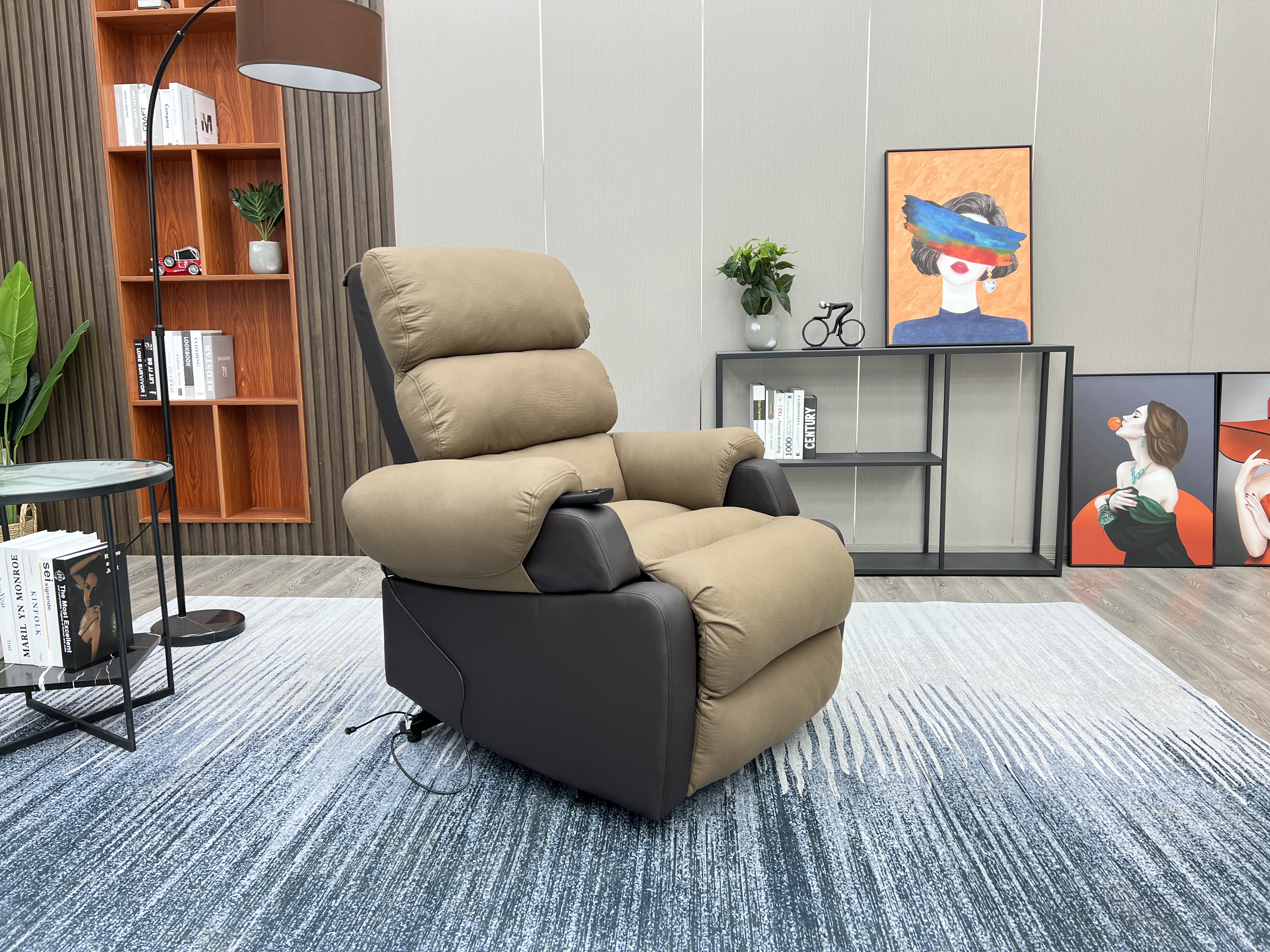 JKY Furniture Modern Electric Lift Chair-How To Help The Elderly?