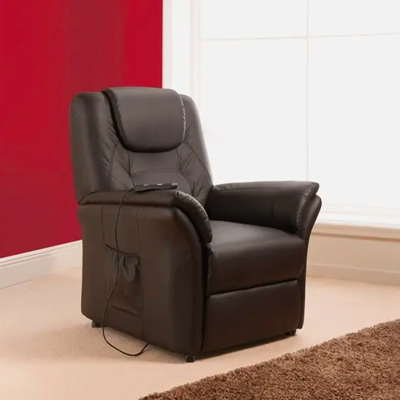 A mestura perfecta de confort e estilo: sillón reclinable motorizado