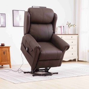 Cadeira reclinable con elevación eléctrica
