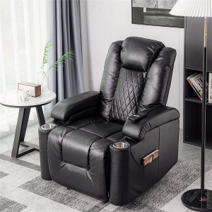 Ultra Comfort Leather Lift Recliner Stol