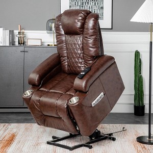 صندلی تکیه گاه بالابر چرمی Ultra Comfort