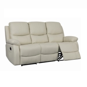 Sofá reclinable gris