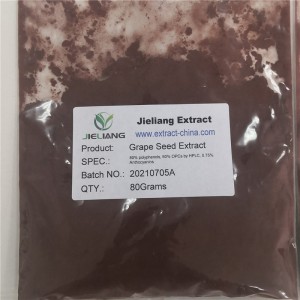 China Ginger Ethanol Extract Suppliers - Grape Seed Extract, Vitis Vinifera Extract  – JL EXTRACT