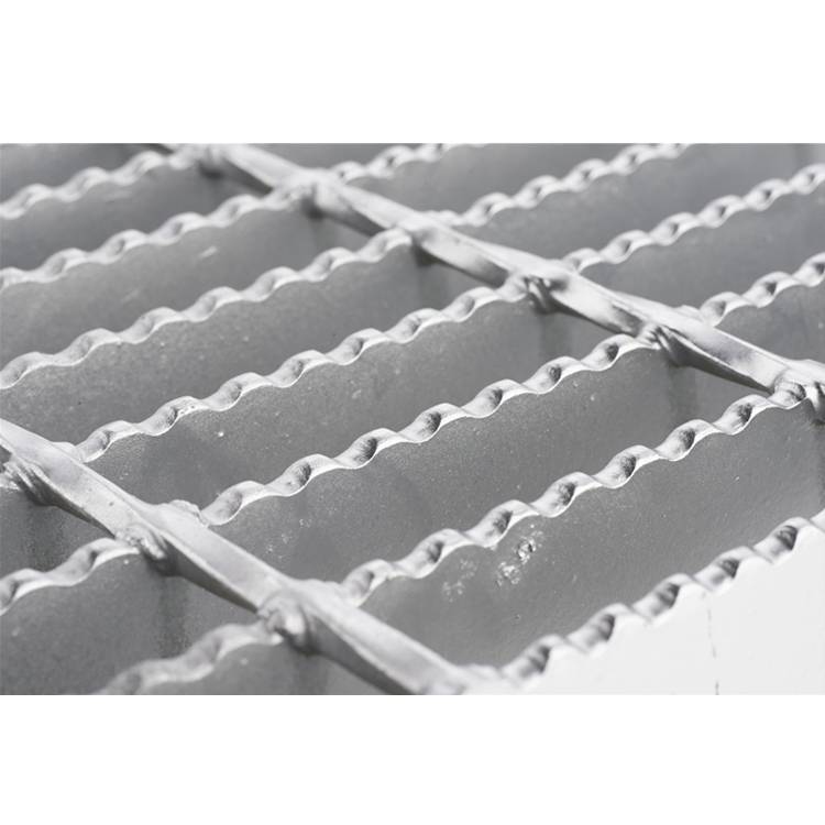 HOT DIP GALVANIZED SERRATED STEEL GRATING Featured Image