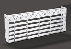 Steel Grating Stair Tread-JT8 fir industriell Applikatioun