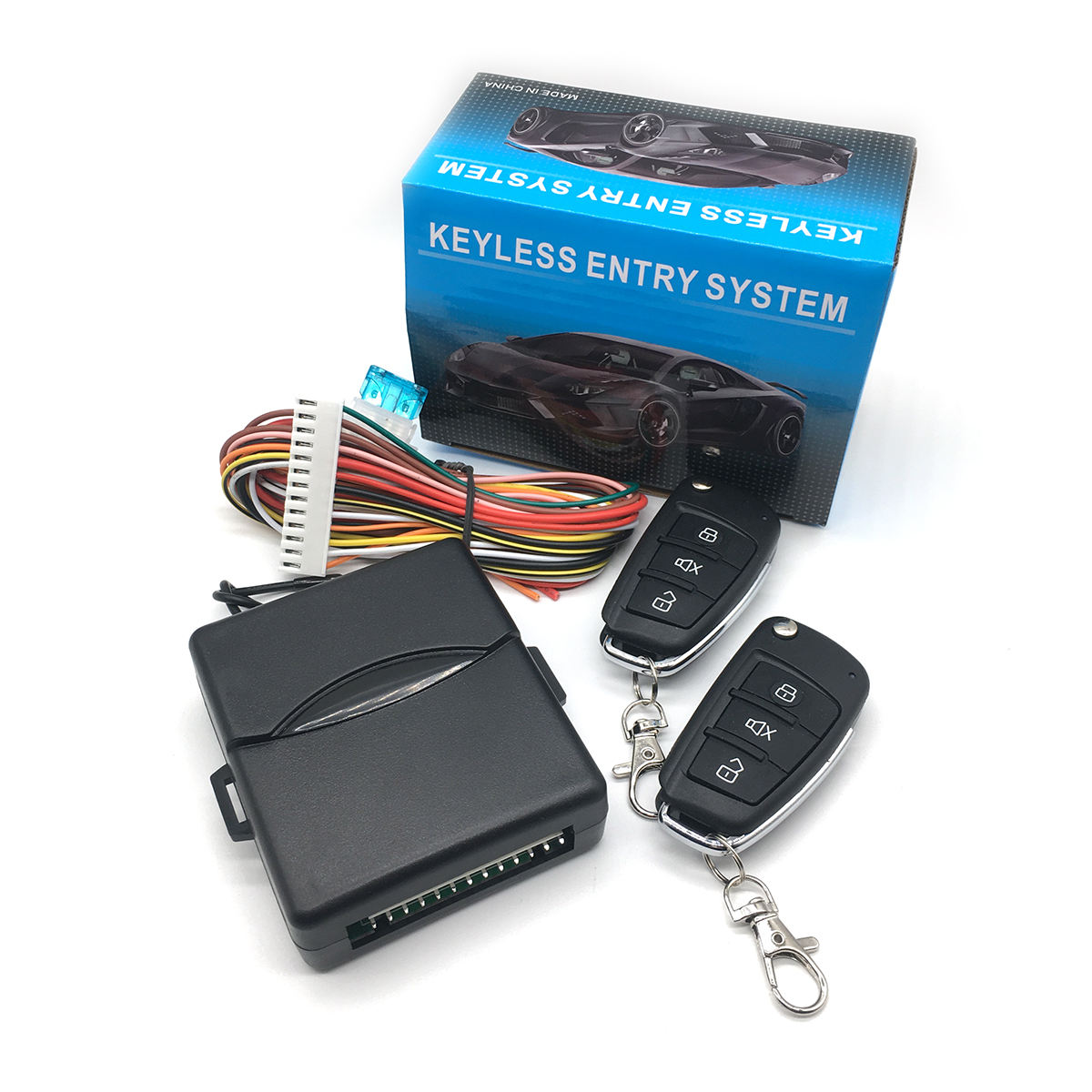 Remote Central Door Lock unlock with window trigger function keyless entry system car alarms