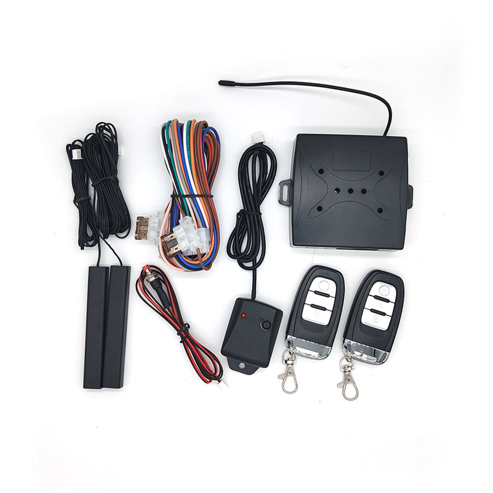 Car Alarm System without push start Smart key engine start stop keyless entry system Featured Image