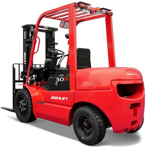 JEF-S30 Li-ion akülü 3 tonluk Elektrikli Forklift Dış mekan kullanımı için lityum akülü forklift (2.5Ton ve 3.5Ton mevcuttur)