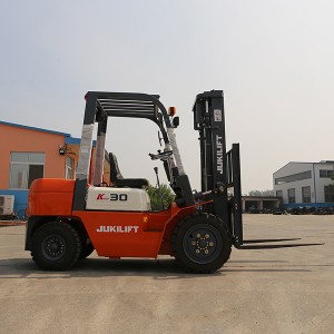 Forklift Diesel JDF-H30B 3 ton dengan Mesin Jepang atau Cina untuk penggunaan di luar ruangan (tersedia 2,0Ton-3,5Ton)