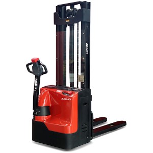 JES-W12Q 1.2Ton Electric Pallet Stacker With Lead-Acid Battery Pallet Jack (1.4Ton&1.6Ton available)