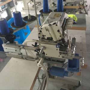 EX5114DD-ACC Автоматическая швейная машина с оверлоком и цилиндрическим воротником