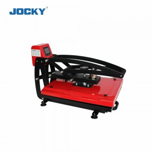 JK-CH1702 Magnet Yarim avtomatik pnevmatik issiqlik press mashinasi 16 × 24