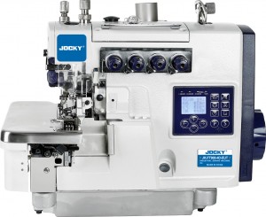 JK-FT900-4D-EUT Надшвидкісна комп'ютеризована промислова оверлочна швейна машина з верхньою та нижньою подачею