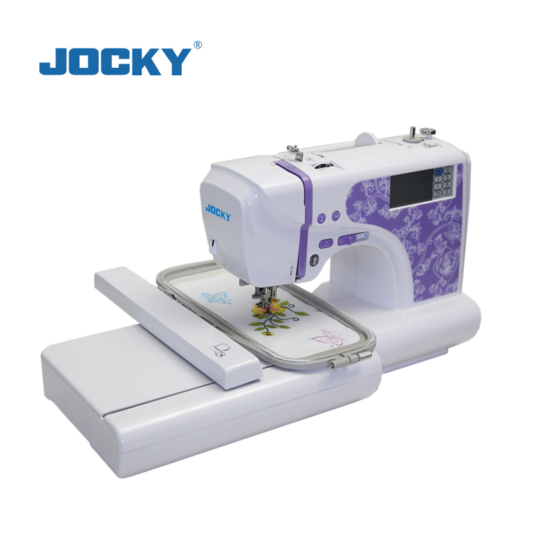 Máquina de coser y bordar doméstica multifunción computarizada JK-H1500