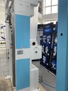 JK-P217XE Semi automatic garment packing machine with bottom sealing