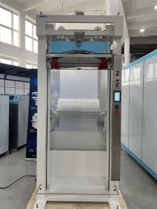 JK-P217XE Semi automatic garment packing machine with bottom sealing