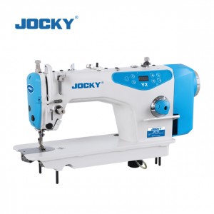JK-Y2 Високошвидкісна швейна машина прямого приводу прямого стібка з автоматичним тримером