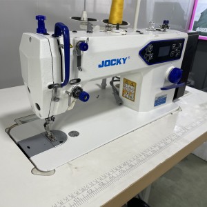 ماكينة خياطة الغرز المتشابكة بإبرة واحدة ذات محرك مباشر JK-Z2-2 مع ماكينة تشذيب الخيط فقط