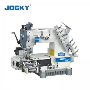JK008-04085P/VWL Máquina de costura multiagulhas 4 agulhas, com dispositivo VWL, para elástico de cós, 1/3″