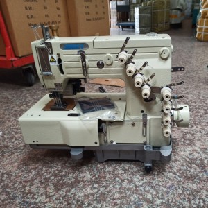 JK1404P Flat bed multi needle double chain stitch sewing machine