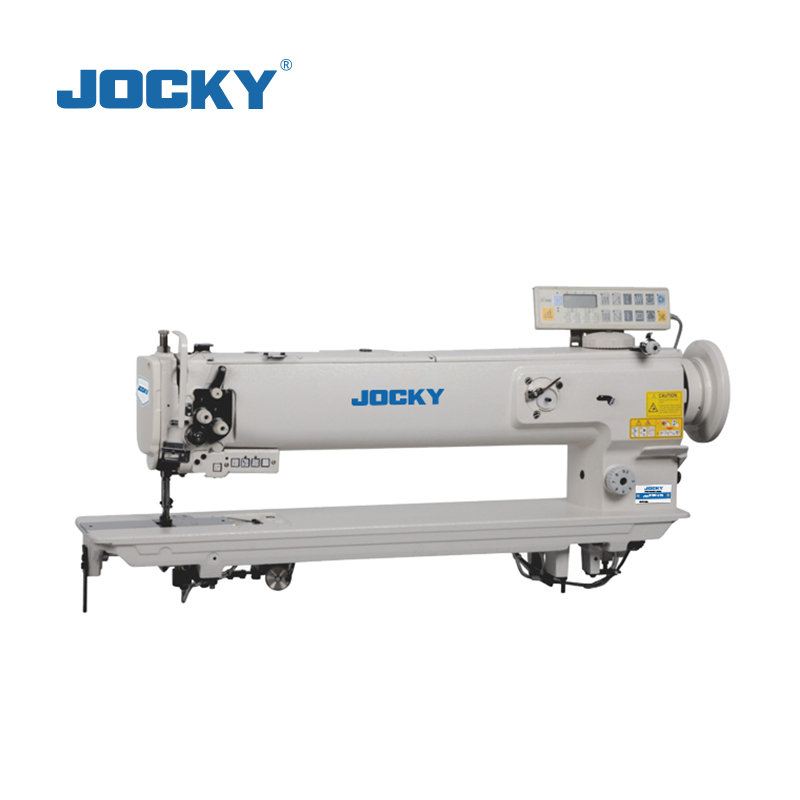 JK20606-2-L25 Máquina de coser de alimentación compuesta de aguja única de brazo largo