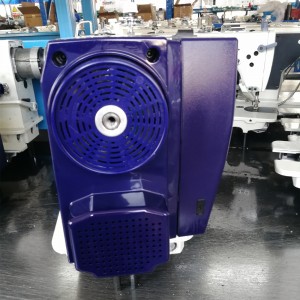 Macchina da cucire computerizzata a punto annodato JK200-1S, con motore a passo singolo, rifinitore automatico, pannello touch-tone