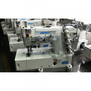Máquina de coser con enclavamiento de cama plana JK562-01CB