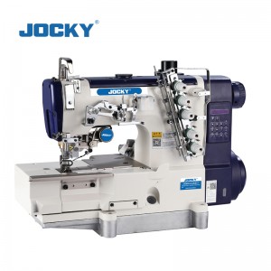 JK562E-01CB-EUT Máquina de coser interlock de cama plana de accionamiento directo
