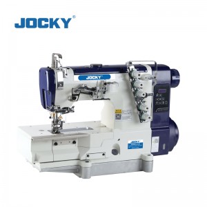 JK562E-01CB Máquina de coser interlock de cama plana de accionamiento directo