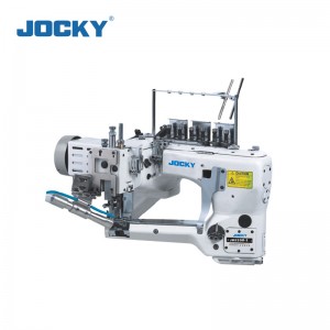 JK62GD-2 Máquina de coser con dispositivo de bloqueo y alimentación fuera del brazo de accionamiento directo