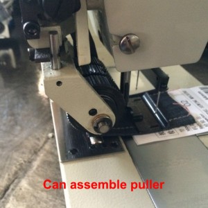 JK872 Máquina de coser de pespunte de doble aguja
