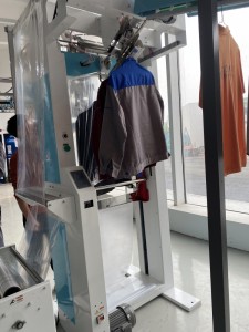 JK-P208E Automatic garment packing machine
