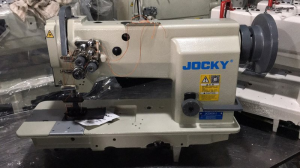 JK20606-2 Швейная машина челночного стежка с двойной иглой и лапкой с комбинированной подачей