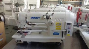 JK390DD-2N 2-игольная швейная машина цепного стежка с прямым приводом