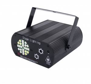 Laser LED strobe light