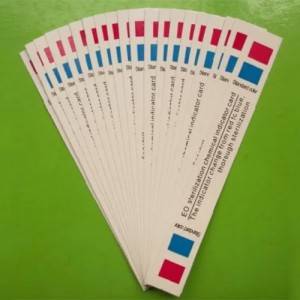 Eo Sterilization Chemical Indicator Strip / Card